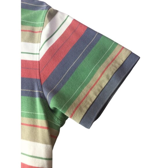 Daniel Cremieux Mens XXL Striped Polo Shirt *Multicolor*Cotton*EUC - Picture 4 of 7